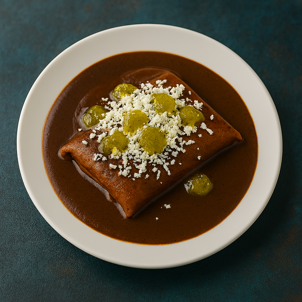 Enchiladas de mole